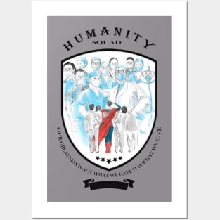 Humanity Squad Posters and Art